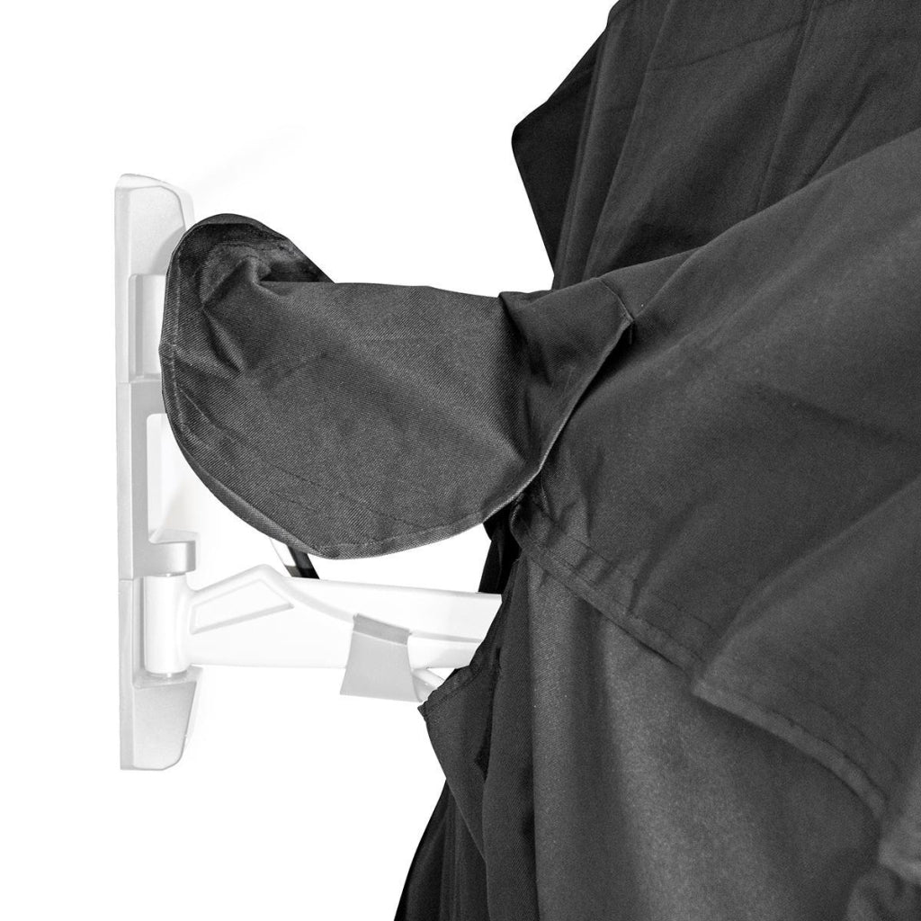 Nedis tv-beschermhoes voor buiten | 40-42 | zwart | 1 stuks - tvoc4042bk tvoc4042bk