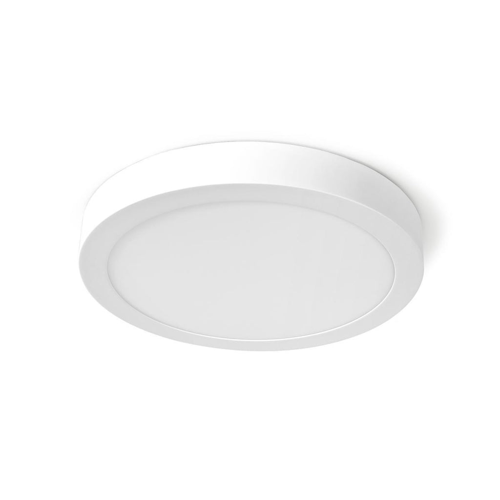 Nedis wifilaw20wt wifi slimme plafondlamp rond oslash; 30 cm warm tot koel met 1200 lm 18 w slank design aluminium
