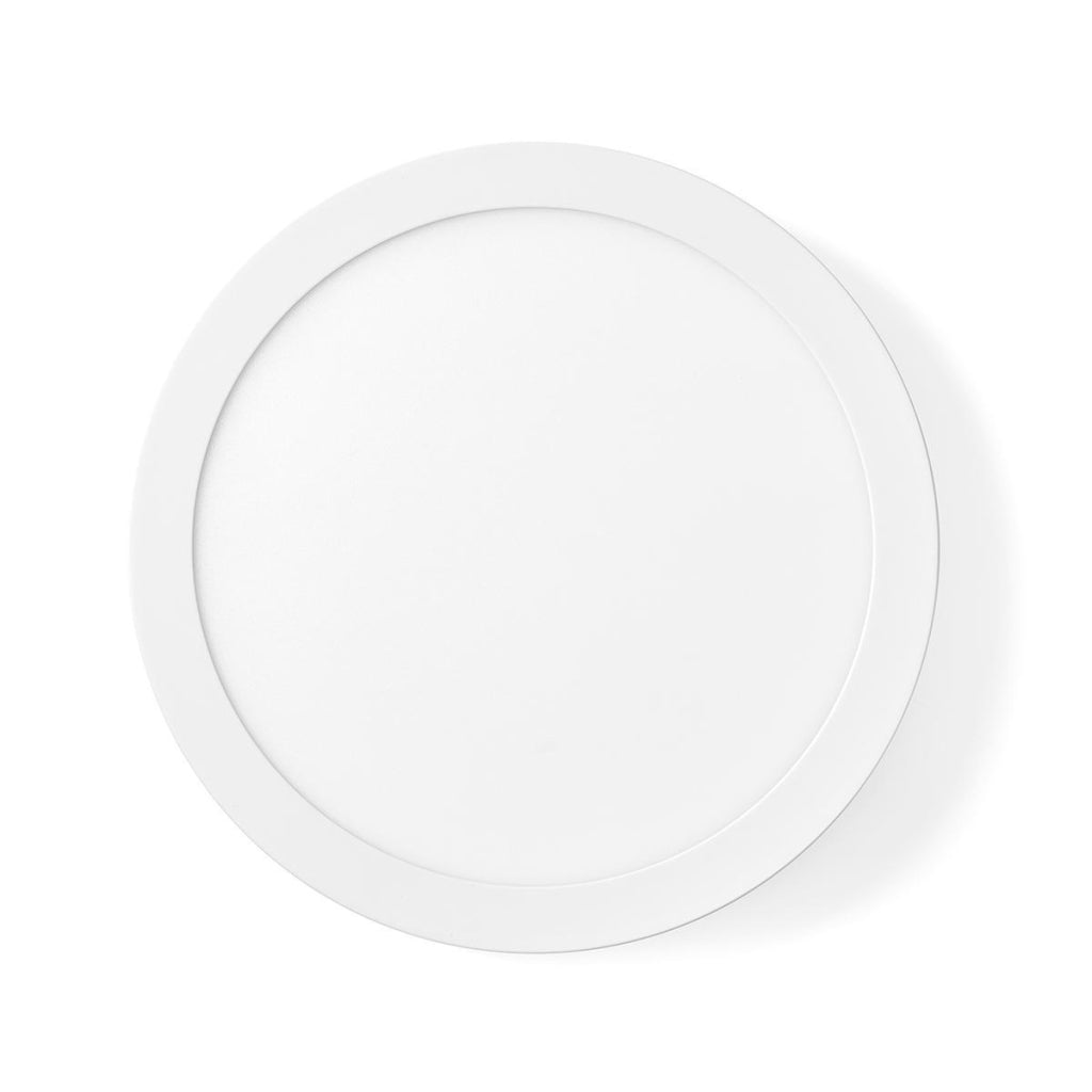 Nedis wifilaw20wt wifi slimme plafondlamp rond oslash; 30 cm warm tot koel met 1200 lm 18 w slank design aluminium