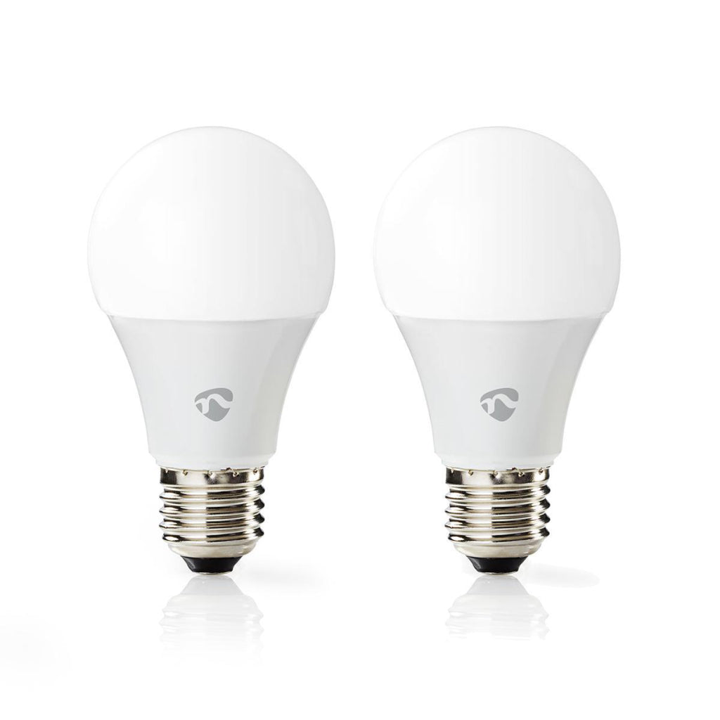 Nedis WIFILC21WTE27 Wi-Fi Led-lampen Full-colour En Warm-wit E27 2-pack