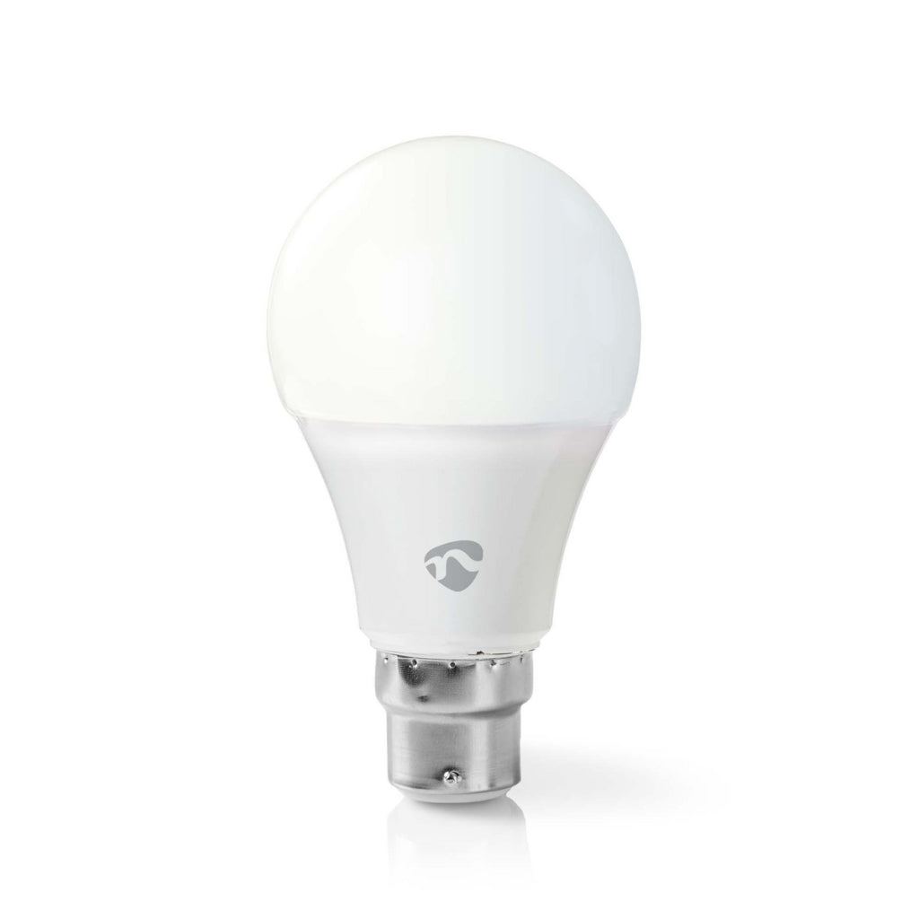 Nedis wifilw12wtb22 smartlife ledlamp wifi b22 800 lm 9w warm wit 2700k energieklasse: a+ android trade; ios a60
