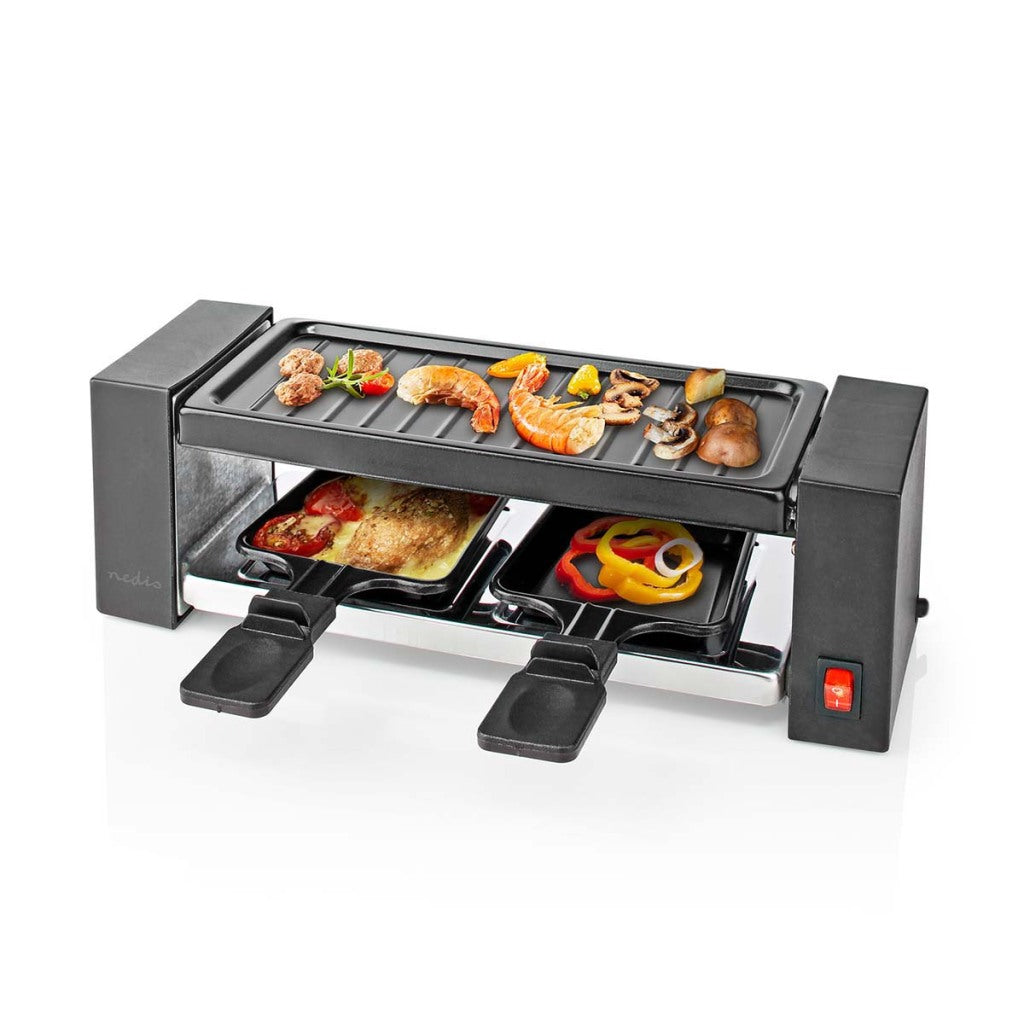 Nedis FCRA210FBK2 Raclettegrill voor 2 personen