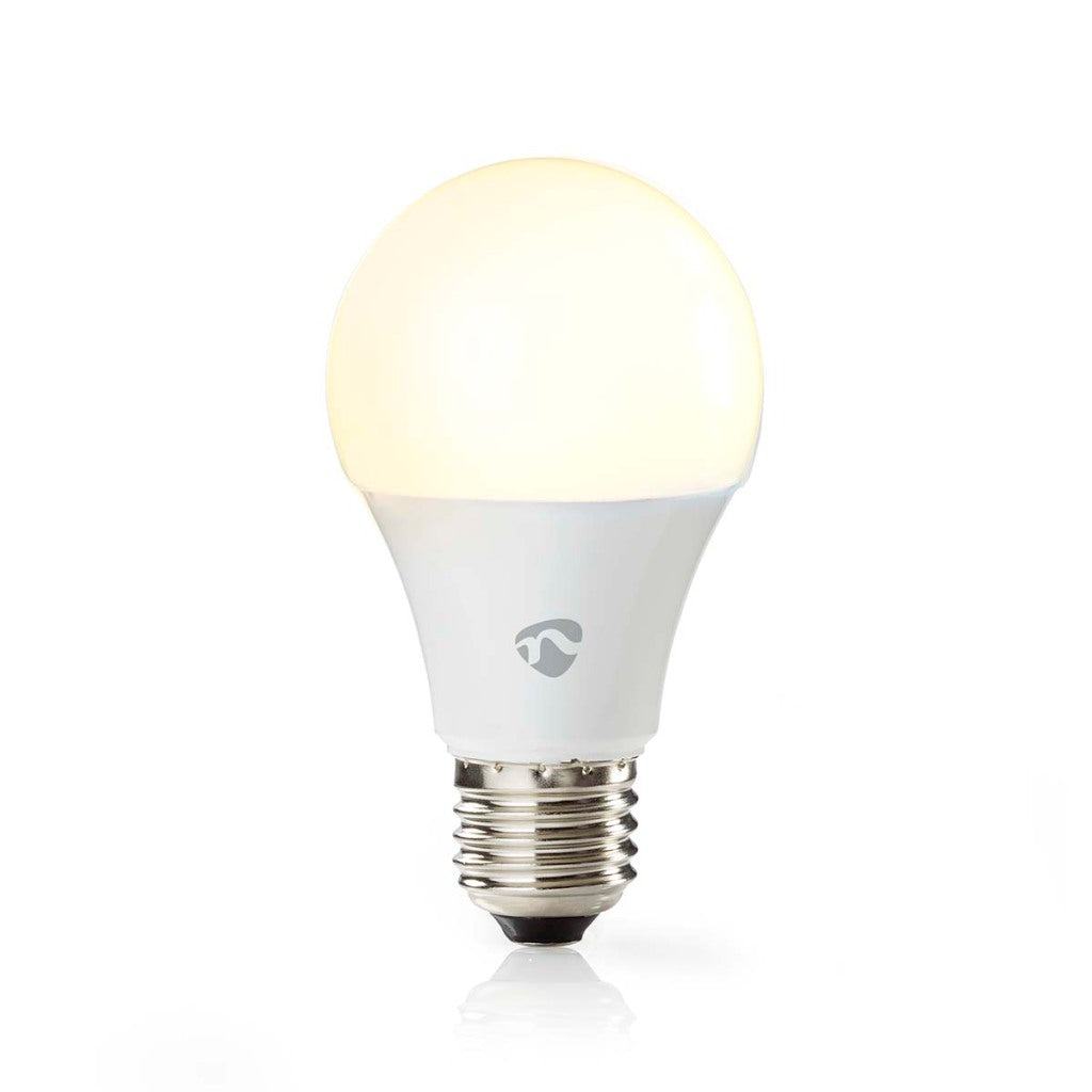 Nedis wifilrc10e27 smartlife multicolor lamp wifi e27 806 lm 9w rgb warm tot koel wit android trade; ios peer