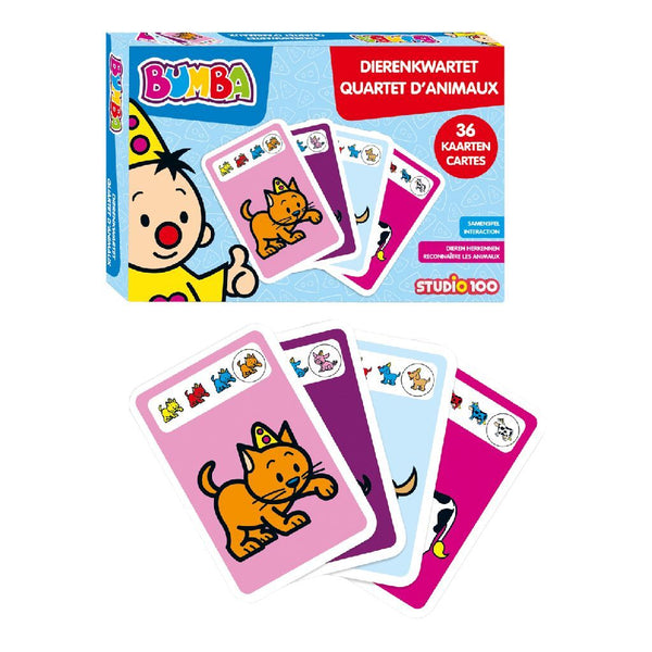 Bumba card game - animal quartet