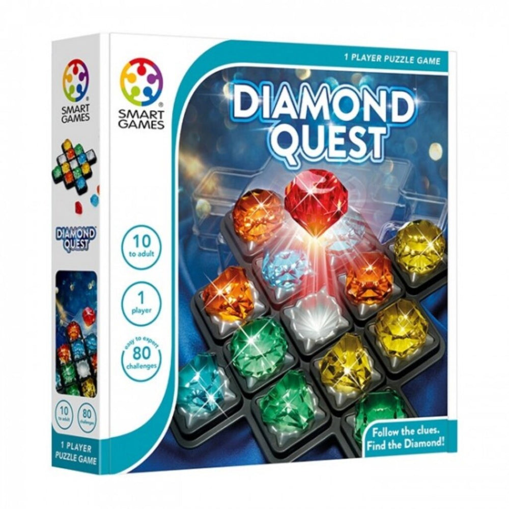 Slimme spelletjes diamant zoektocht