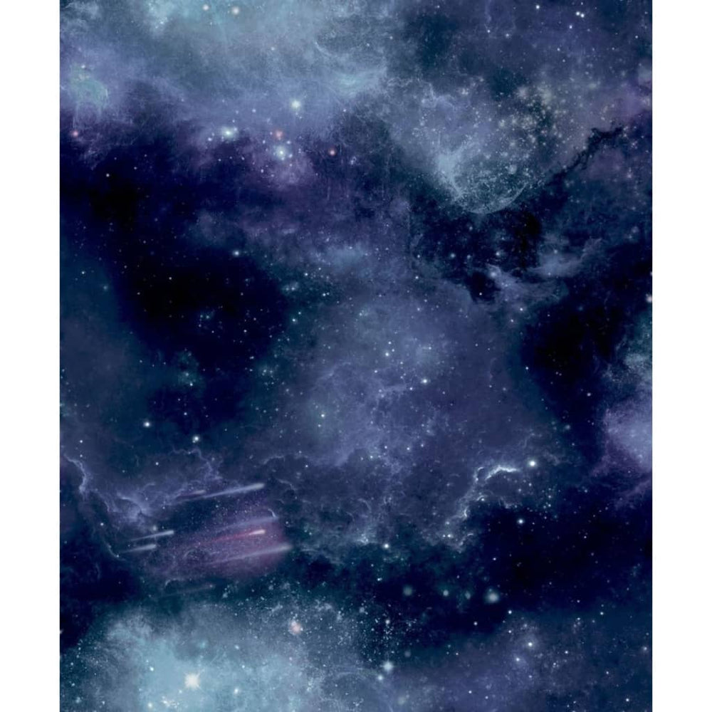 Noordwand Noordwand Behang Good Vibes Galaxy met zwart en paars
