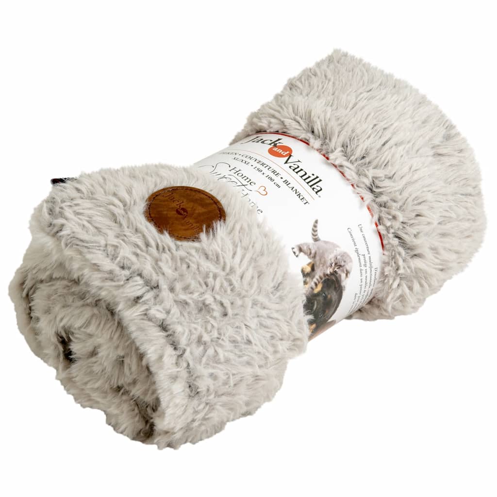 Jack en Vanilla Jack en Vanilla Huisdierendekken Shell XL-XXL 150x100 cm schelpgrijs