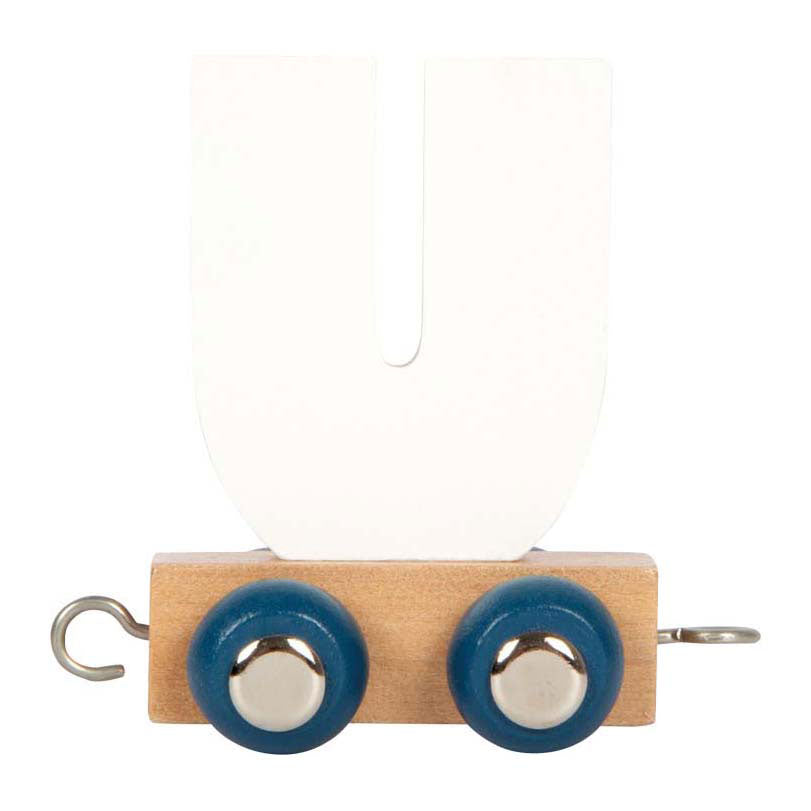 Small foot - houten lettertrein polar - u