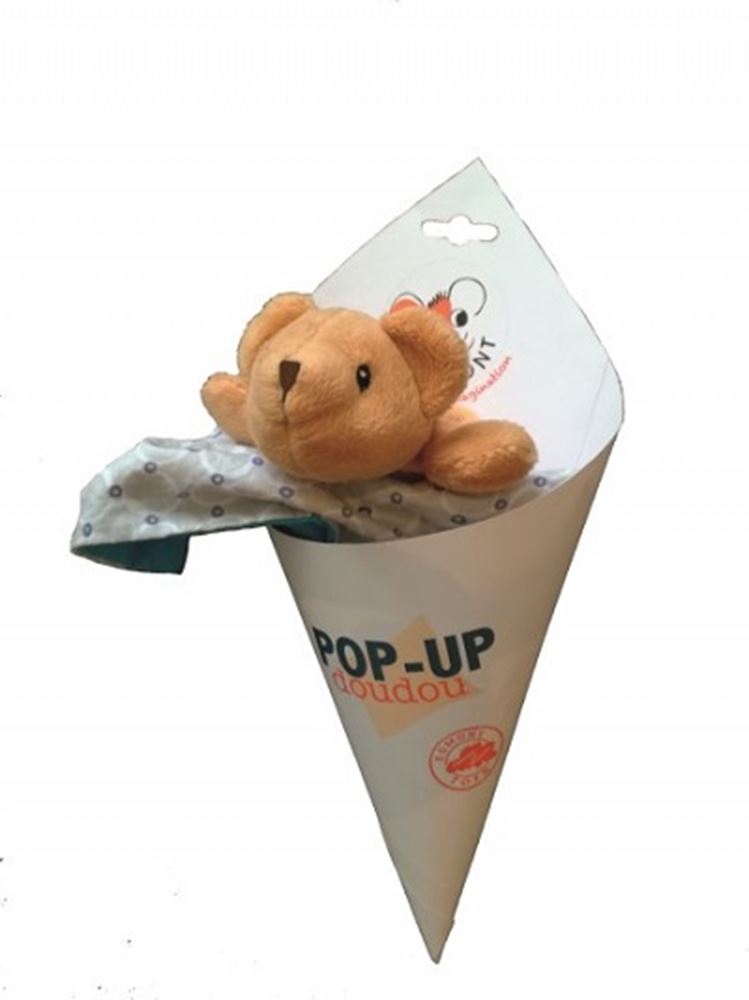 Knuffeldoekje olifant. 21x21 cm. 0+