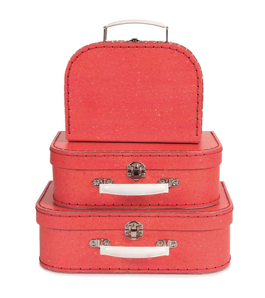 Egmont kofferset 3-in-1 rood. 3+