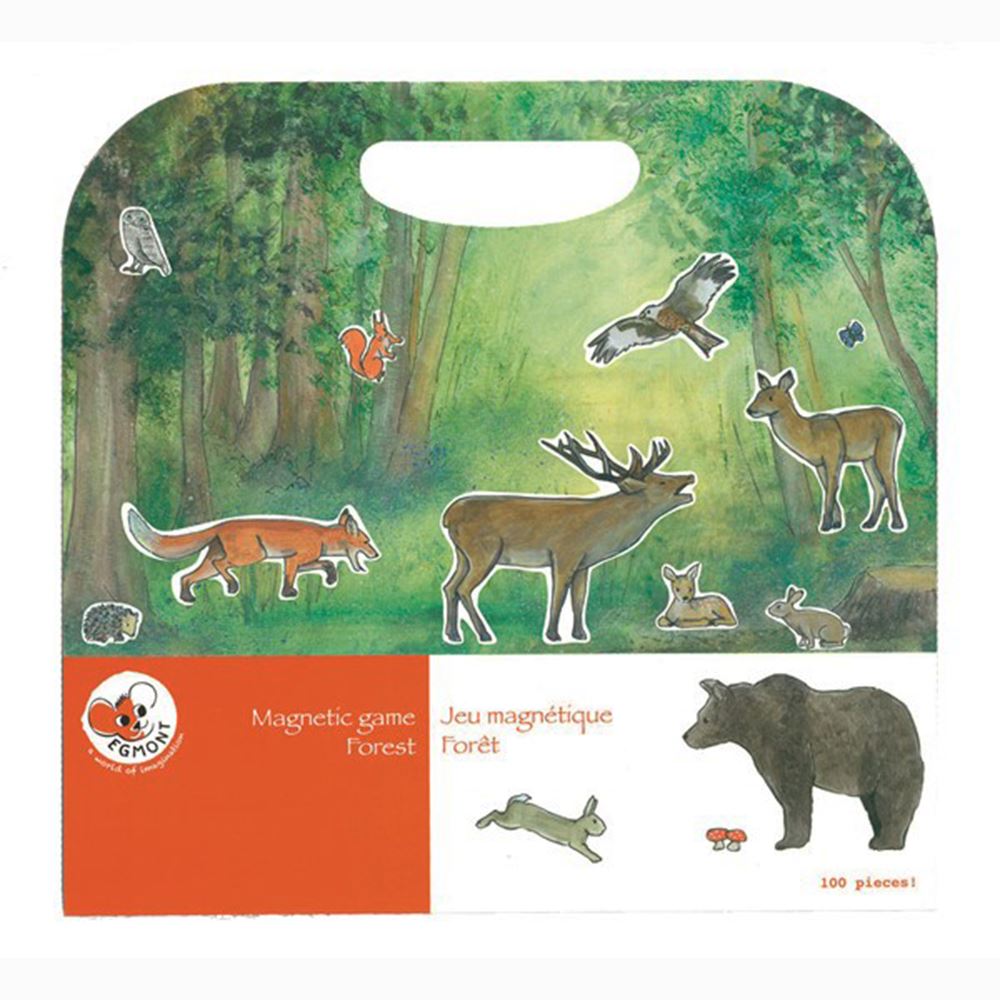 Egmont magneetspel bos. 25x24x1 cm. 3+