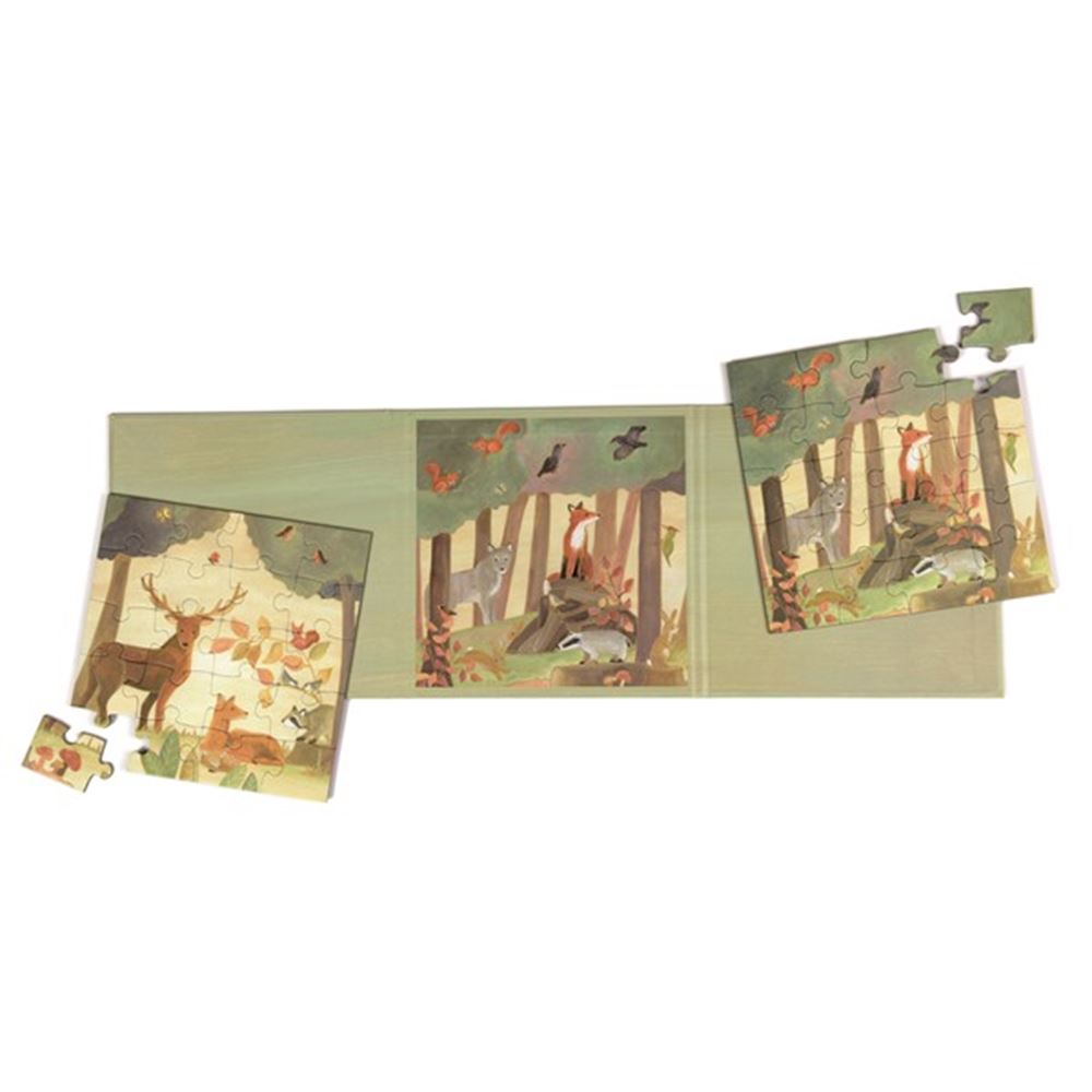 Egmont magnetische puzzel bos. 17,5x17,5
