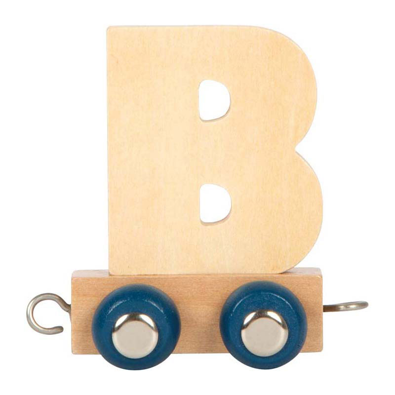 Small foot - houten lettertrein polar - b