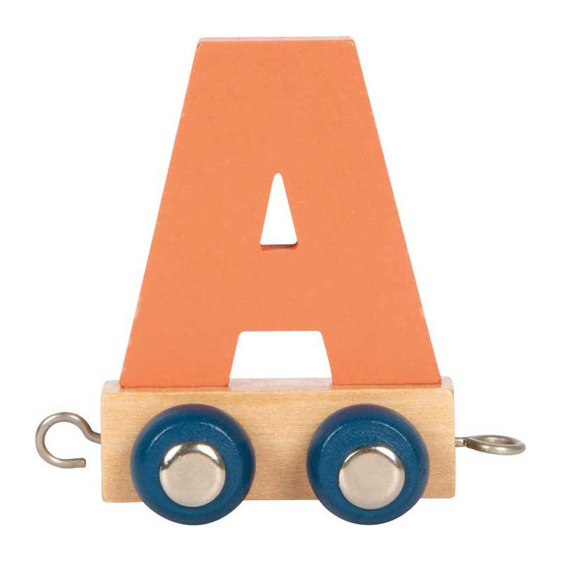 Small foot - houten lettertrein polar - a