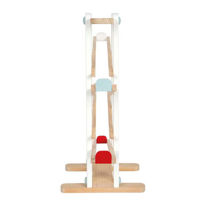 Kleine voet - houten knikkerbaan