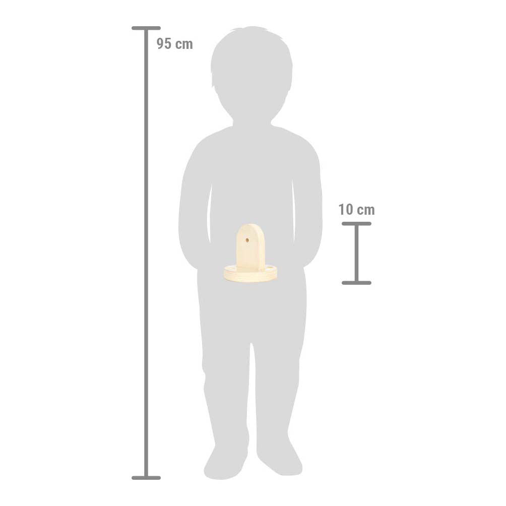 Small foot - wandrek ondersteuning voor klimrek avontuur, set van 4