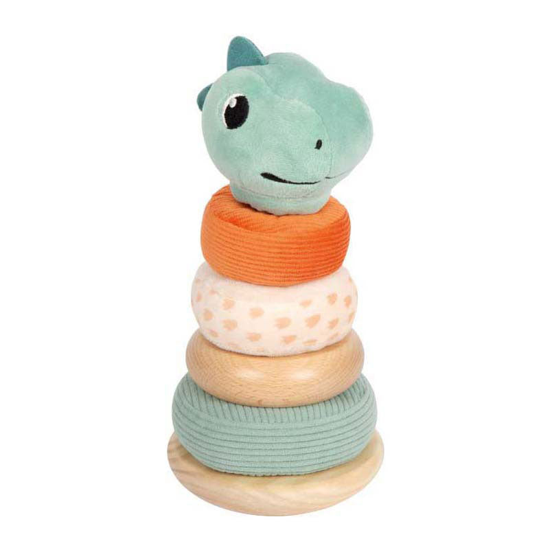 Small foot - houten stapeltoren dino