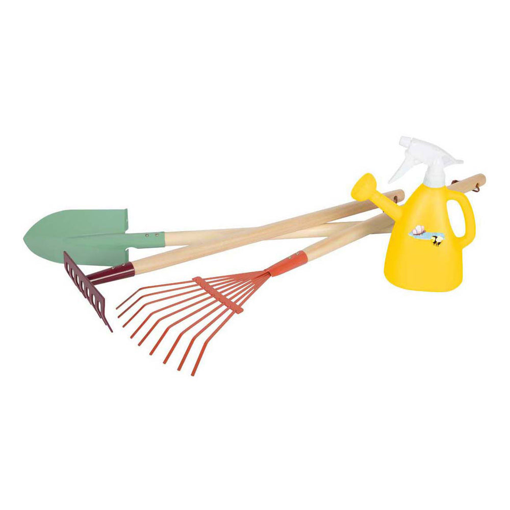 Small foot - tuingereedschapset met gieter tiny garden, 4dlg.