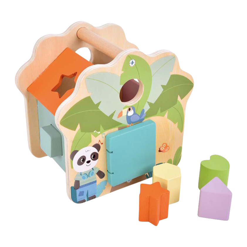 Small foot - houten vormenstoof jungle friends fsc