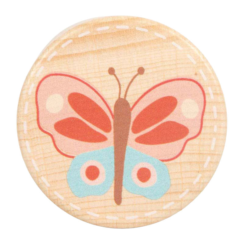 Small foot regenmaker sensorisch speelgoed tiny friends voor baby's.