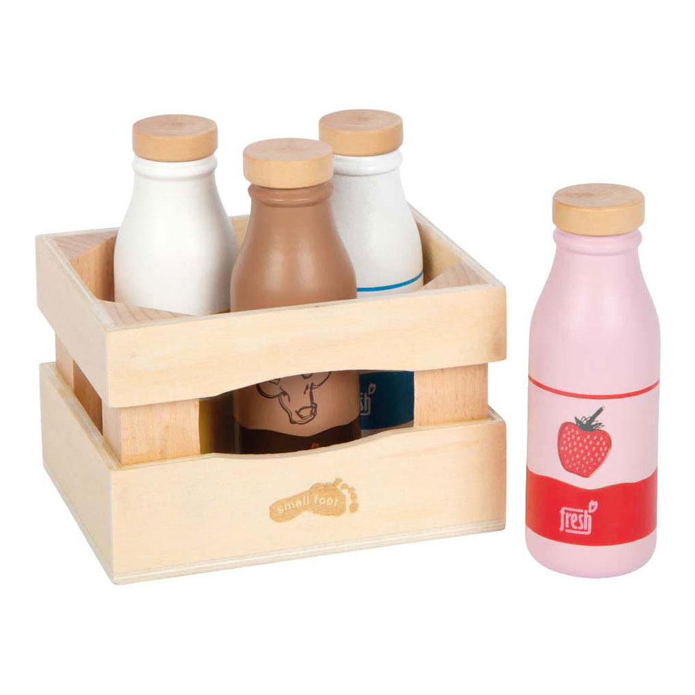 Small foot - houten melkproducten in doos