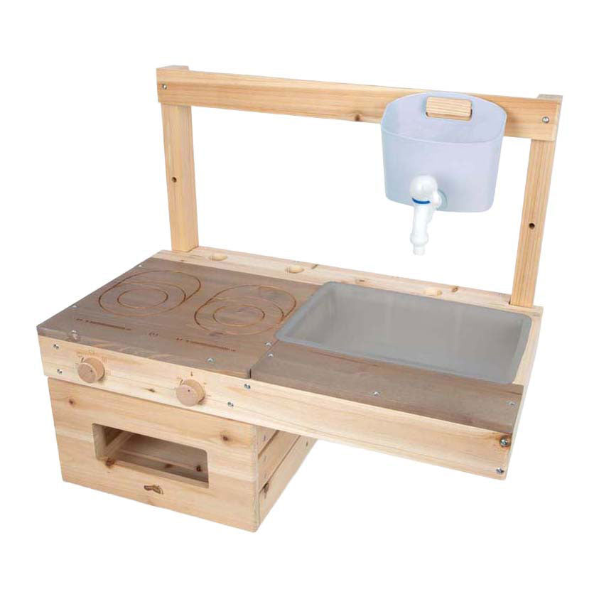 Small foot - houten verhoogde modderkeuken