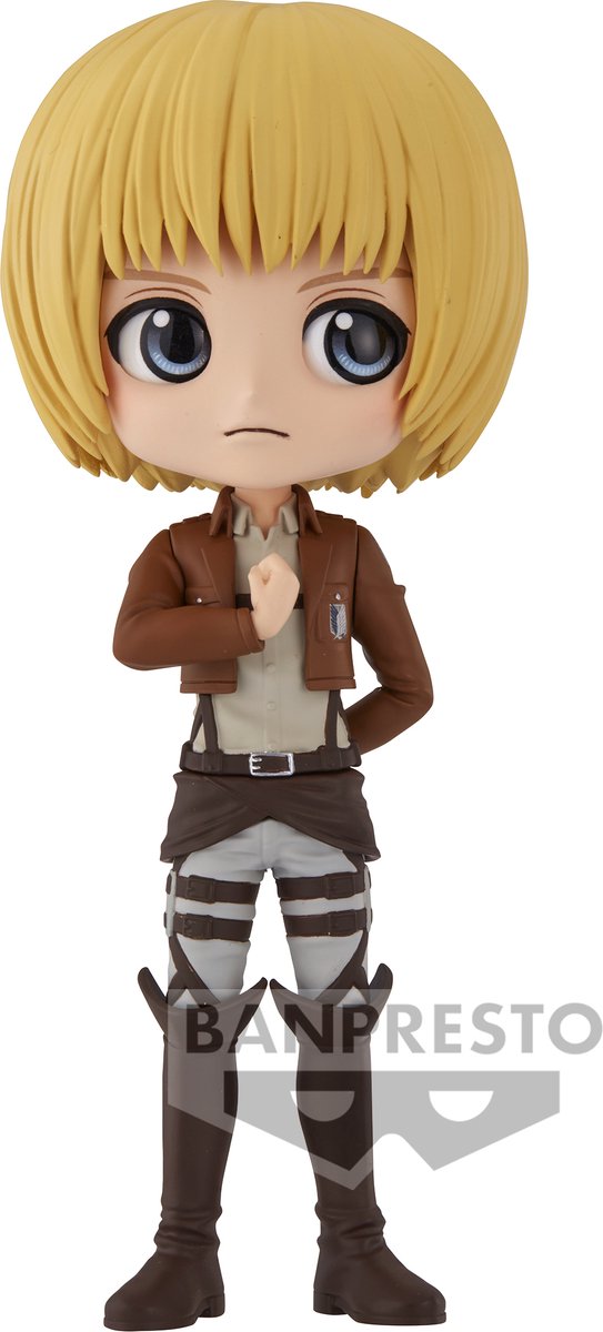 Bandai banpresto attack on titan - q posket figuur - armin arlert ver.a