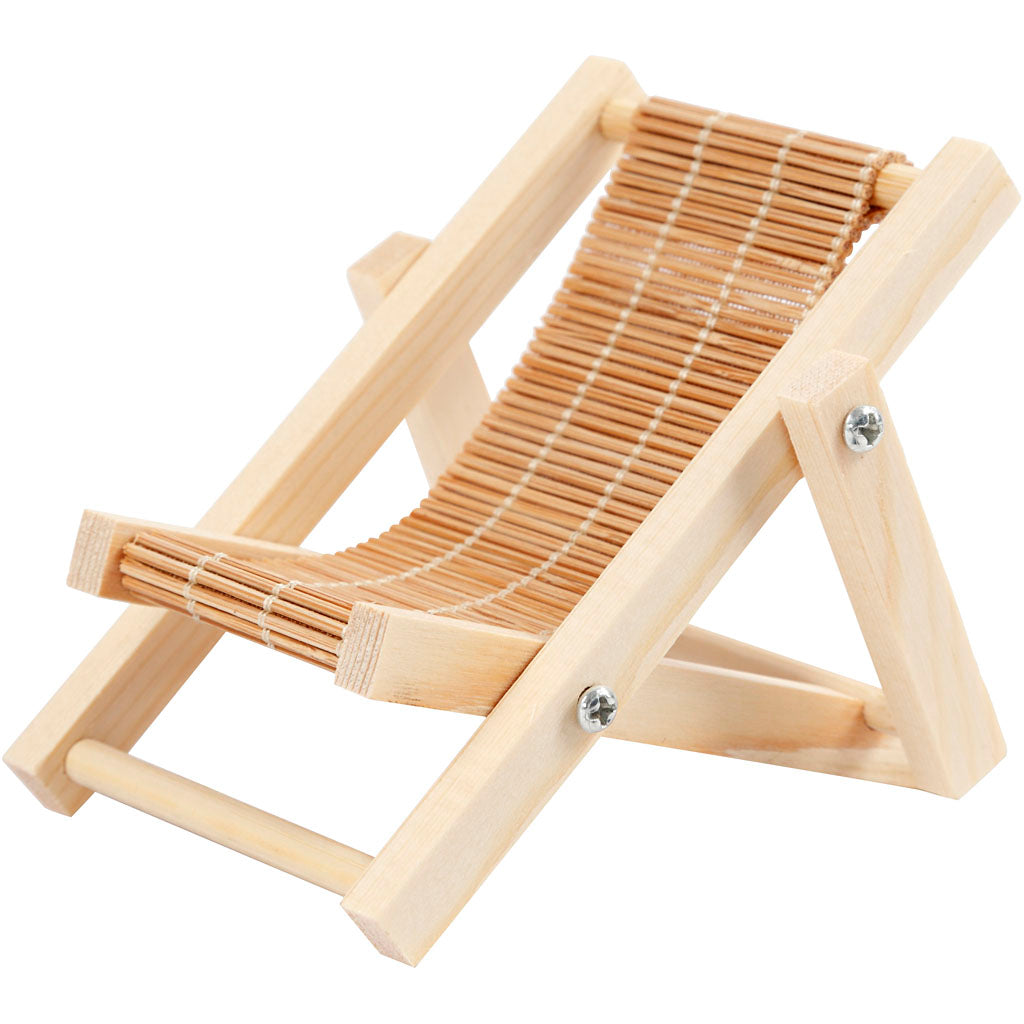 Creatief bedrijf houten mini strandstoel