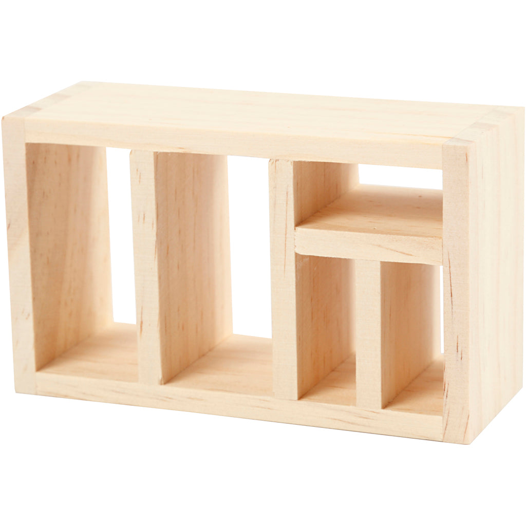 Creatief bedrijf houten mini boekenplank