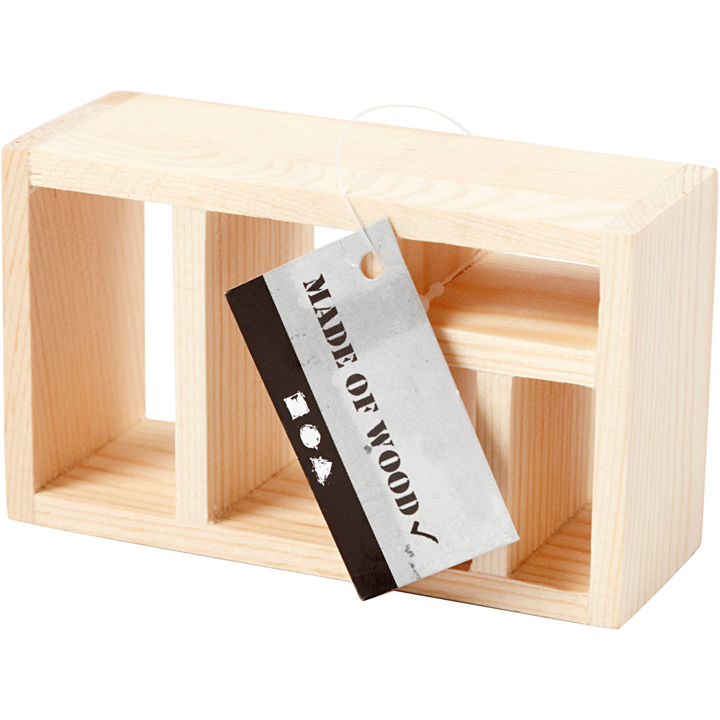 Creatief bedrijf houten mini boekenplank