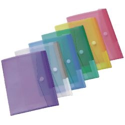 Documentmap djois 510259 a5 assorti pak 6 stuks