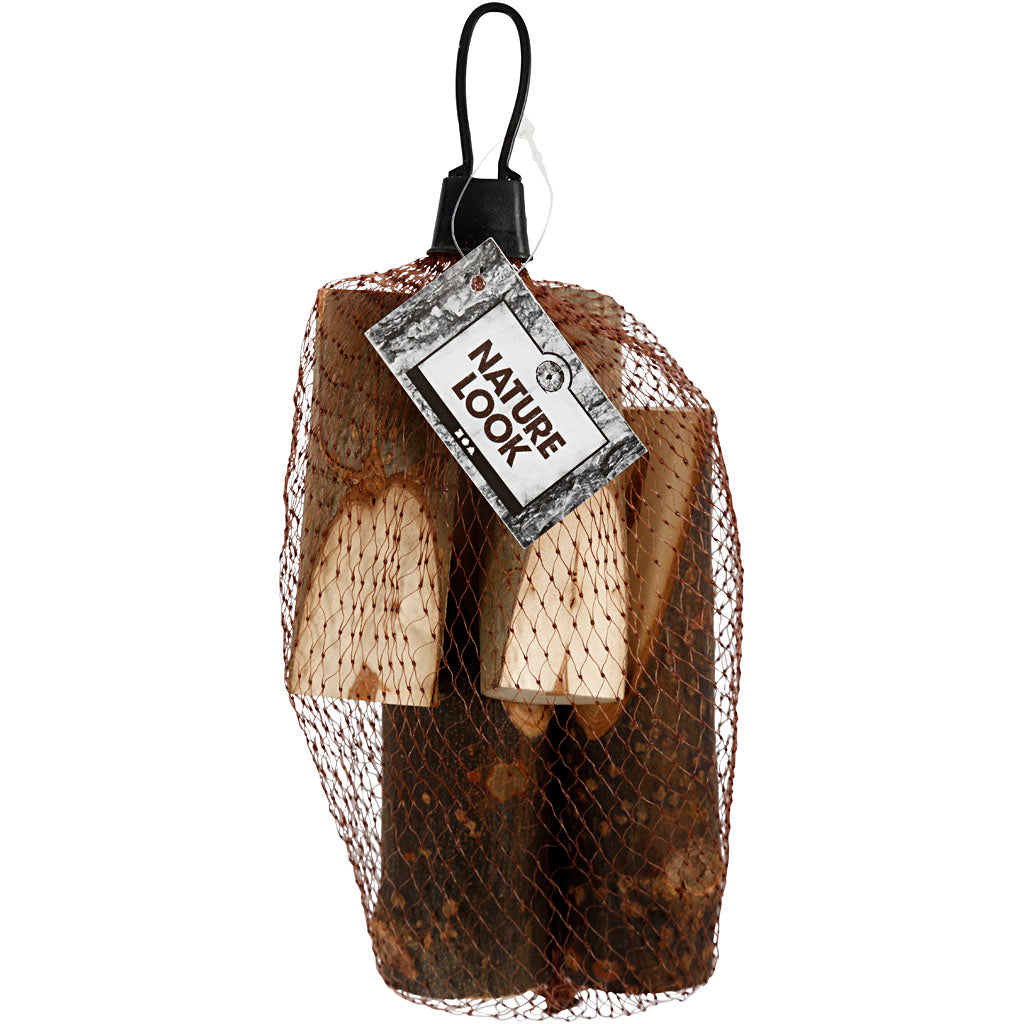 Creatief bedrijf decoratieve boomstam divers, 4st.