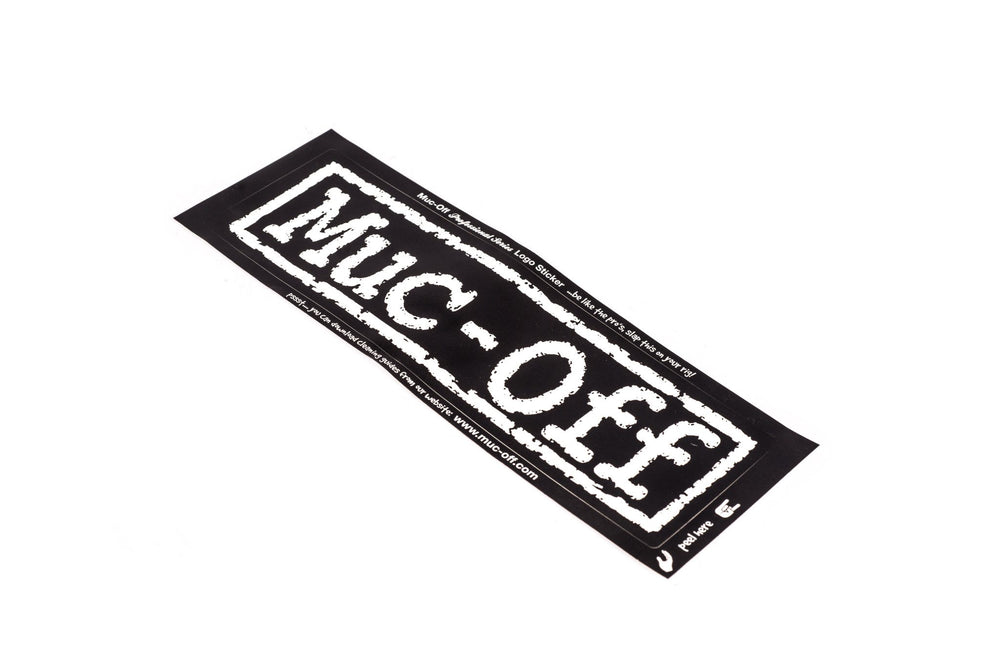 Muc-off logo sticker large