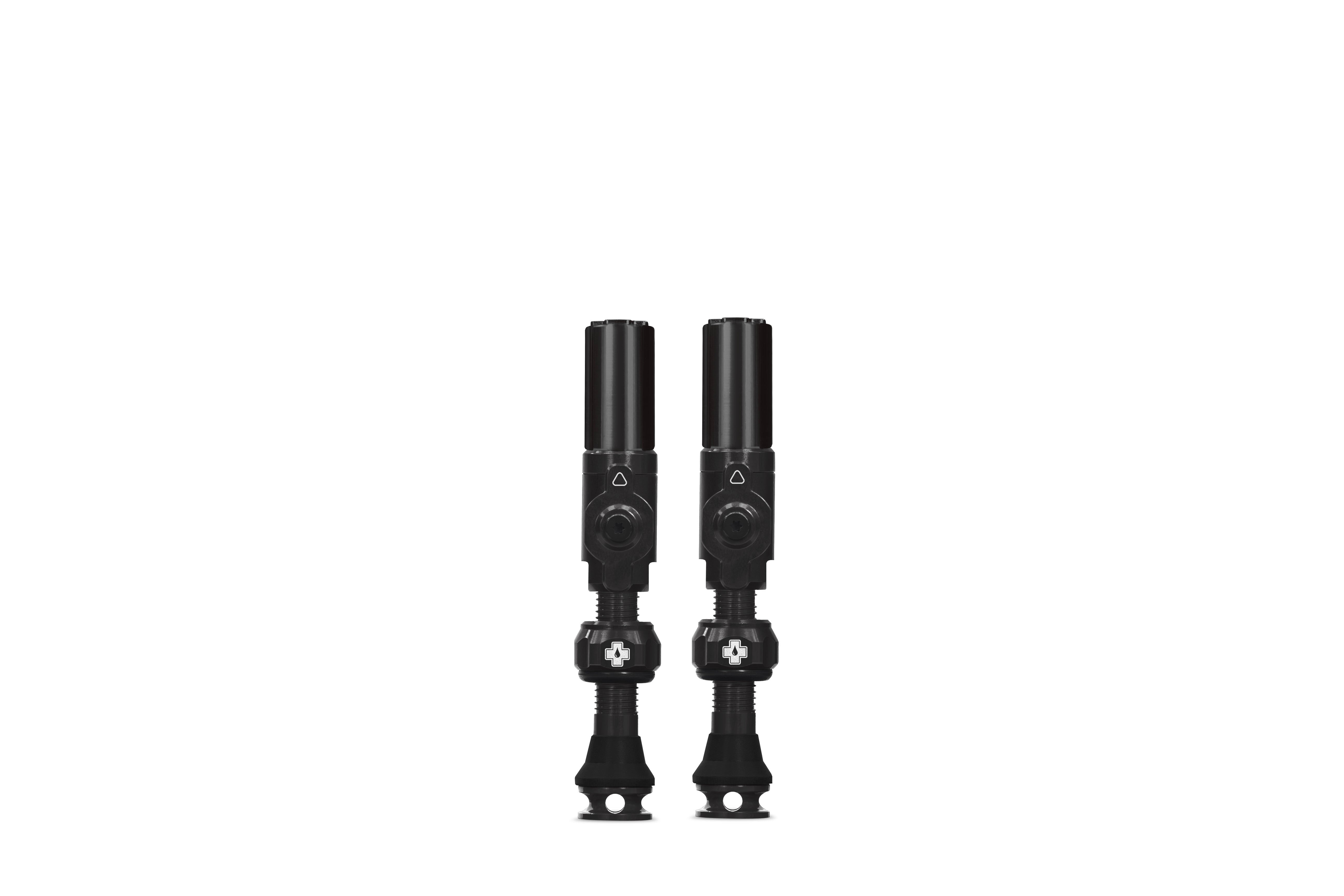 Muc-off tubeless ventiel big bore hybrid medium black auto schräder ventiel 35mm