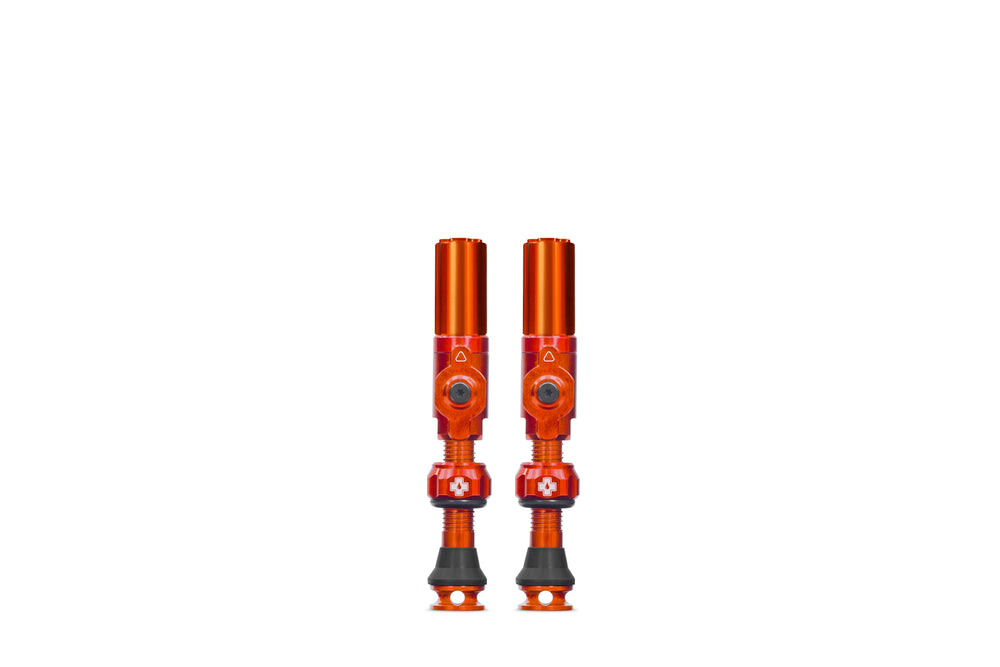 Muc-off tubeless ventiel big bore hybrid medium orange auto schrã¤der ventiel 35mm