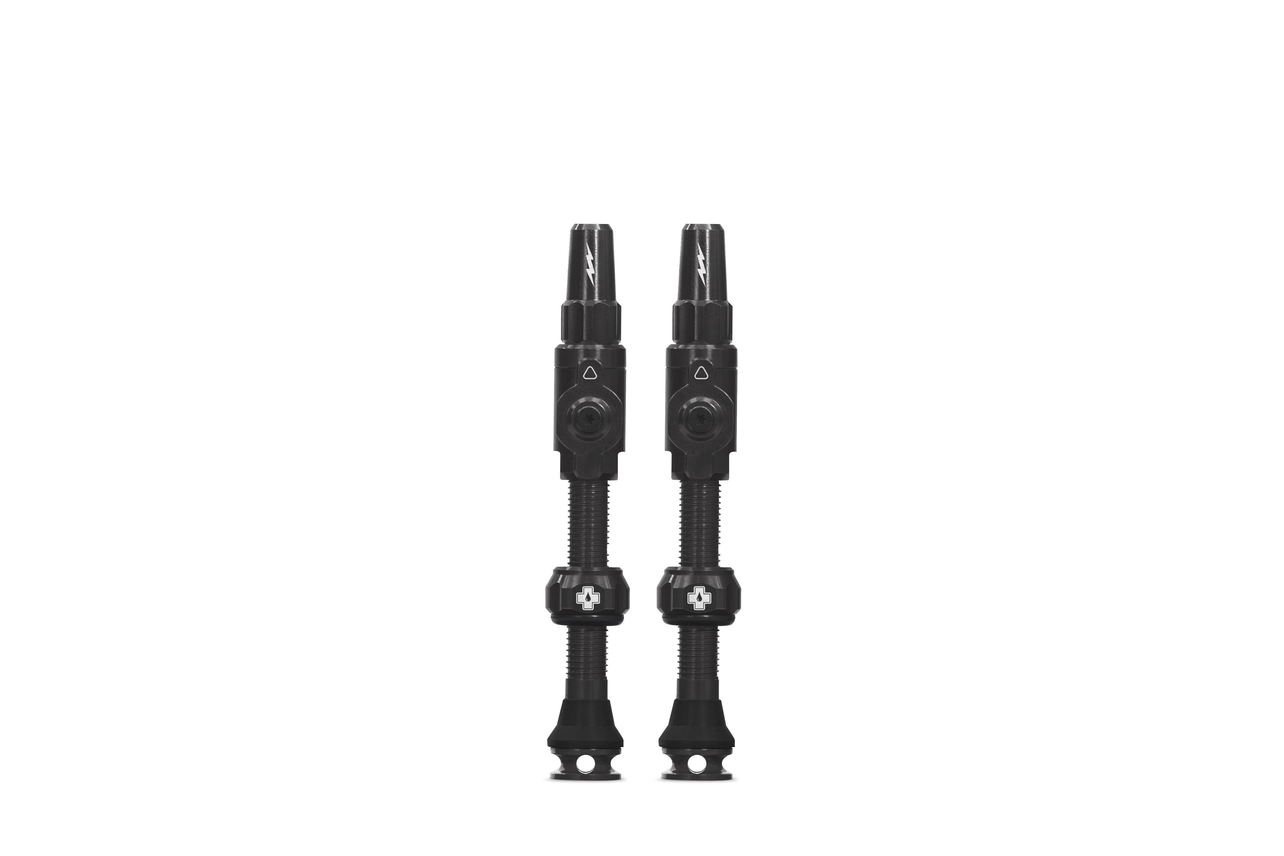 Muc-off tubeless ventiel big bore lite large black franse presta ventiel 45mm