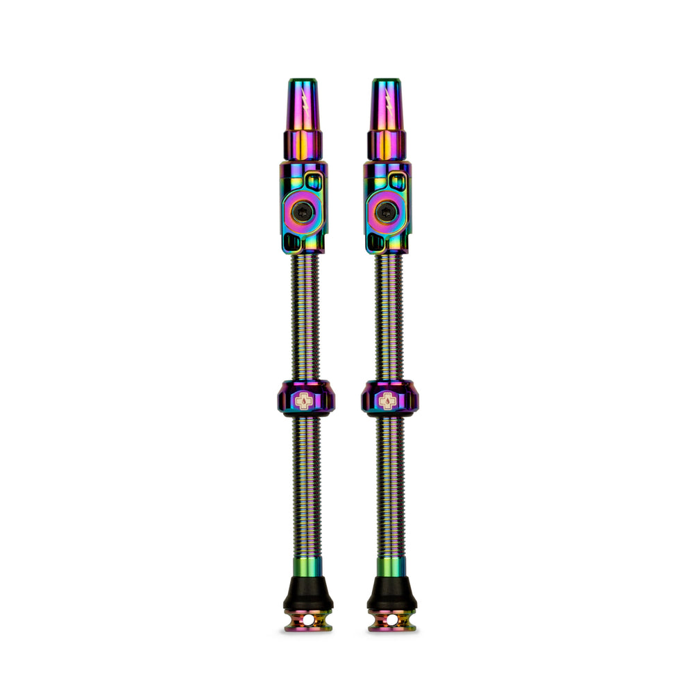 Muc-off tubeless ventiel big bore lite xxxlarge iridescent frans presta ventiel 80mm