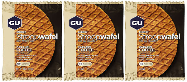 Gu energy stroopwafel 3x30g | salty`s caramel