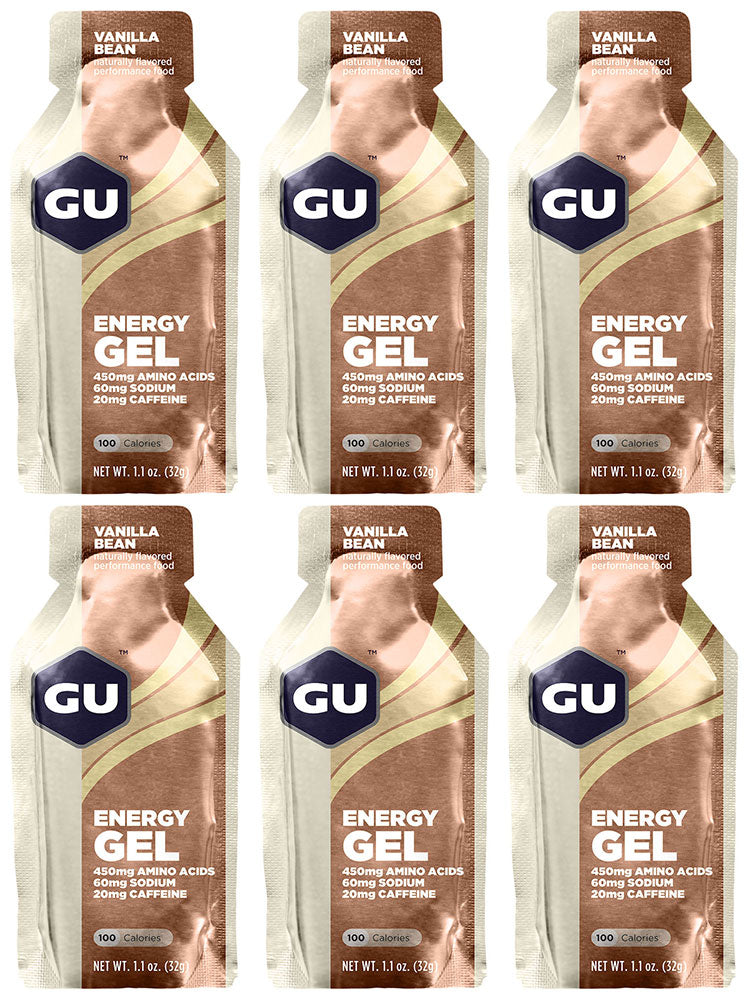 Gu energy gel (contains caffeine) 6x32g | salty`s caramel