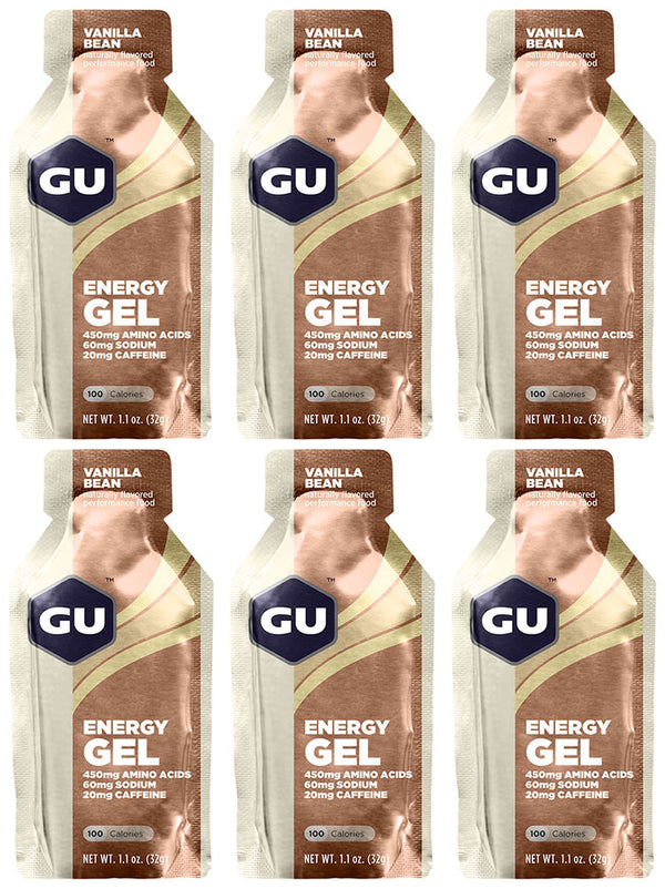Gu energy gel (contains caffeine) 6x32g | salty`s caramel