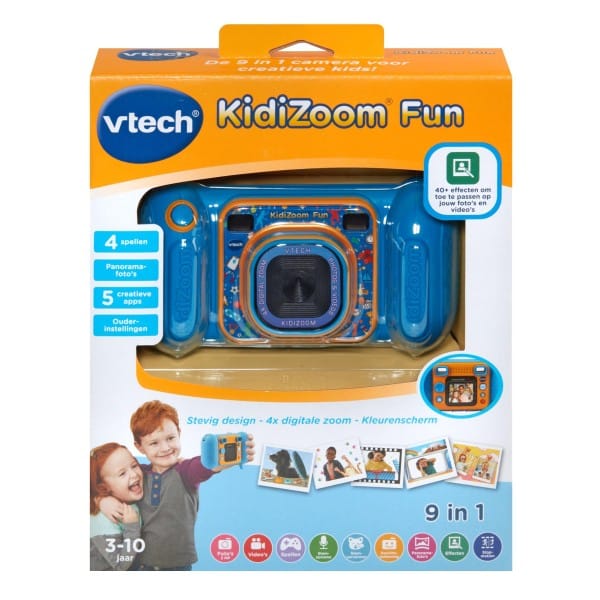 Vtech kidizoom funcamera blauw 9 in 1