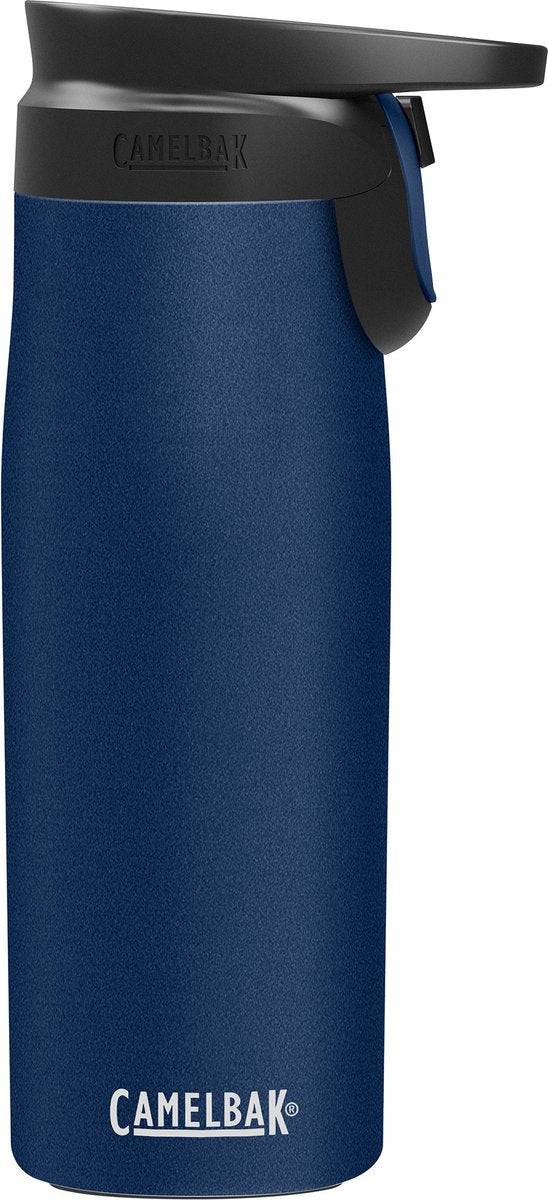 Camelbak forge flow self seal - isolatie koffiebeker theebeker - 600 ml - blauw (navy)