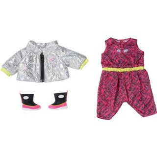 Zapf baby born city deluxe scooter combo kledingset - poppenkleding 43cm