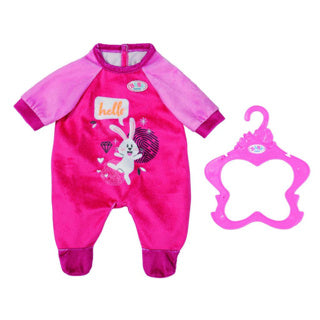 Zapf baby born romper roze 43 cm | 2 stuks
