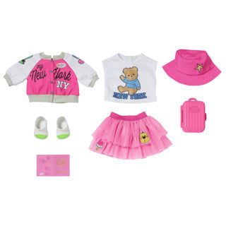 Baby born travel set 43 cm | 2 stuks