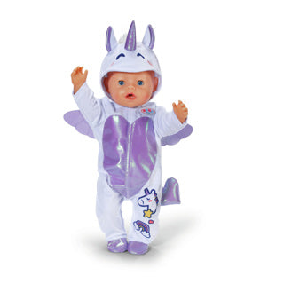 Baby born eenhoorn onesie 43 cm