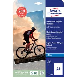 Fotopapier avery zweckform wit