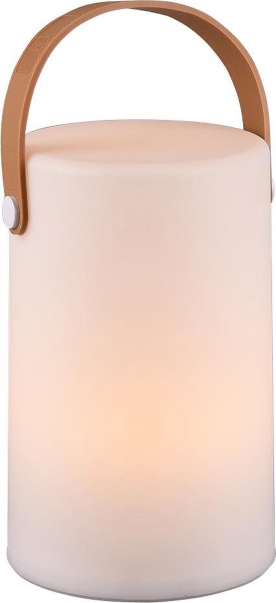 Rl live your light reality aruba - tafellamp - wit - incl. 1x smd 1w - oplaadbaar - snoerloos - buitenverlichting - ip44