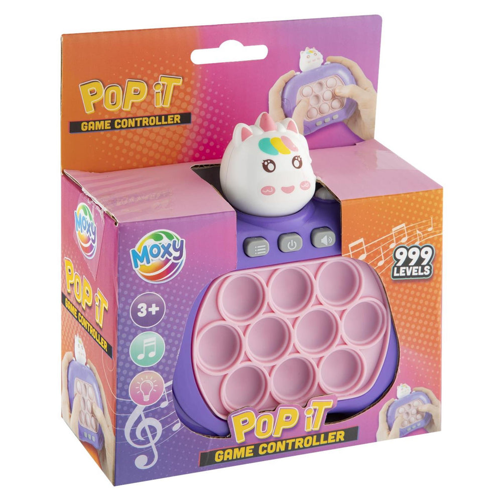 Moxy pop-it game controller, 2ass