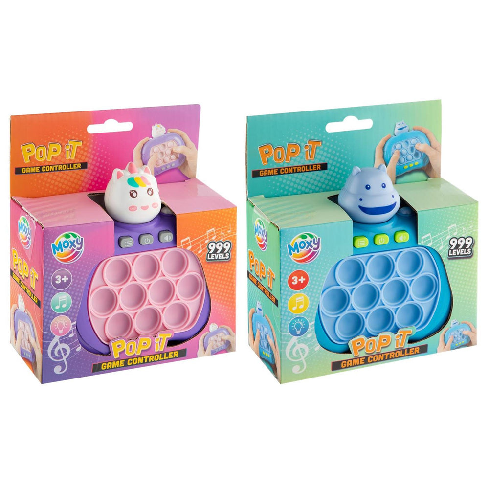 Moxy pop-it game controller, 2ass